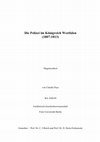 Research paper thumbnail of Die Polizei im Königreich Westphalen (1807–1813), Magisterarbeit, eingereicht im Wintersemester 1998/99 am Fachbereich Geschichtswissenschaft der Freien Universität Berlin, Gutachter: Prof. Dr. Claudia Ulbrich und Prof. Dr. Dieter Hertz-Eichenrode.