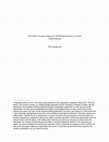 Research paper thumbnail of The Fight to Regain Indigenous Self-Determination in Canada: A Reviso