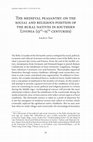 Research paper thumbnail of The medieval peasantry: on the social and religious position of the rural natives in southern Livonia (13th–15th centuries)