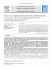 Research paper thumbnail of A linear process-algebraic format with data for probabilistic automata