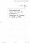 Research paper thumbnail of The Extremes of Conflict in Literature: Violence, Homicide, and War 