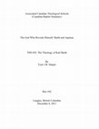 Research paper thumbnail of The God Who Reveals Himself: Barth and Aquinas