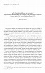 Research paper thumbnail of Traducción a “¿Es el antisemitismo un racismo? A propósito de B. Netanyahu, The Origins of the Inquisition in Fifteenth Century Spain, New York, Random House, 1995”, de Brett Levinson, en Res publica, revista de la historia y del   presente de los conceptos políticos, 13-14, (2004), pp.9-28.