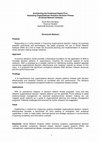 Research paper thumbnail of Architecting the Evidenced Based Firm: Assessing Organizational Analytics Decision Fitness via Social Network Analysis