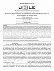 Research paper thumbnail of Exploring the Usefulness of School Education About Risks on Social Network Sites: A Survey Study