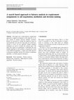 Research paper thumbnail of A search based approach to fairness analysis in requirement assignments to aid negotiation, mediation and decision making