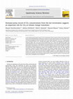 Research paper thumbnail of Stomatal proxy record of CO2 concentrations from the last termination suggests an important role for CO2 at climate change transitions