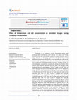 Research paper thumbnail of Effect of temperature and salt concentration on microbial changes during Tarkhineh fermentation