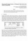 Research paper thumbnail of Measuring Web Impact Factors: A Webometric Study based on the Analysis of Hyperlinks