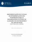 Research paper thumbnail of Implementación de un Plan de Interpretación del Patrimonio para la dinamización cultural de la Iglesia de San Francisco de Asís de Piura