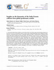 Research paper thumbnail of Insights on the kinematics of the India-Eurasia collision from global geodynamic models