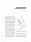 Research paper thumbnail of Architectural Anthropology: A Knowledge-Based Approach