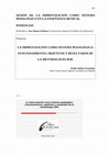 Research paper thumbnail of La didáctica de la música: oportunidades para una investigación coordinada. Análisis de algunos casos paradigmáticos en Francia, Reino Unido y Estados Unidos