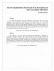 Research paper thumbnail of El arte instalación en el currículo de la licenciatura en artes: sus valores educativos