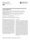 Research paper thumbnail of An eddy stimulated hotspot for fixed nitrogen loss from the Peru Oxygen Minimum Zone