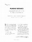 Research paper thumbnail of In practice: Purdue Signals: Mining real‐time academic data to enhance student success