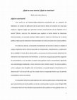 Research paper thumbnail of ¿Qué es una teoría? ¿Qué es teorizar? Una breve explicación