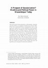 Research paper thumbnail of "A Prospect of Secularization? Muslims and Political Power in Mozambique Today", Journal for Islamic Studies (Cape Town), No.27 (2007), pp.233-266