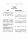 Research paper thumbnail of Task-priority formulations for the kinematic control of highly redundant articulated structures