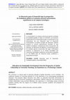 Research paper thumbnail of La Educación para el Desarrollo bajo la perspectiva de ciudadanía global en la práctica docente universitaria: experiencia en un campus tecnológico