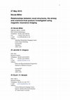 Research paper thumbnail of Relationships Between Vocal Structures, the Airway, and Craniocervical Posture Investigated Using Magnetic Resonance Imaging