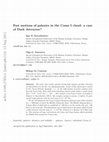 Research paper thumbnail of Fast motions of galaxies in the Coma I cloud: a case of Dark Attractor?