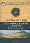 Research paper thumbnail of Özfırat, A., "Earlier Settlements of Bozkurt Kurgan Cemetery: From Chalcolithic to Middle Bronze Age", Proceedings of International Conference on Early farming cultures of Caucasus: Devoted to the 60 years of the discovery of the Kultepe monument in Azerbaijan (Baku, 02-06 November 2011),