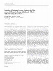 Research paper thumbnail of Stability of Intimate Partner Violence by Men across 12 Years in Young Adulthood: Effects of Relationship Transitions