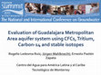 Research paper thumbnail of Evaluation of Guadalajara Metropolitan Area aquifer system using CFCs, Tritium, Carbon-14 and stable isotopes