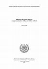 Research paper thumbnail of Risk-based ship security analysis–an approach based on civilian and military methods