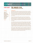 Research paper thumbnail of Study Guide: "The Inquiry Film: A Report on the Mackenzie Valley Pipeline" (Canadian Filmmakers' Distribution Centre)