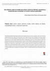 Research paper thumbnail of Una reflexión sobre el modelo turismo cultural en Morelia: Escenarios y tendencias para consolidar un turismo cultural sustentable