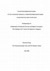 Research paper thumbnail of Globalization of Production Networks and Digital Convergence: The Challenge of ICT Cluster Development in Singapore