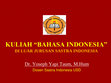 Research paper thumbnail of Silabus Kuliah Bahasa Indonesia