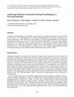 Research paper thumbnail of Analyzing Situation Awareness During Wayfinding in a Driving Simulator