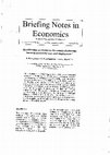 Research paper thumbnail of Identification Problems on Causal Relationship Between Minimum Wage and Employment, in cooperation with Kapopoulos, P. and Siokis, F., Briefing Notes in Economics, volume 57, 2003