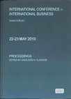 Research paper thumbnail of Eurozone Crisis: Is Greece to Blame Alone?" (in Greek) with Y. Hatzigiannakis , Proceedings of the «International Conference on International Business», 22-23 May 2010, edited by V. Vlachos