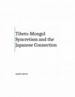 Research paper thumbnail of Tibeto-Mongolian Syncretism and the Japanese Connection