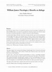 Research paper thumbnail of William James: Psicología y filosofía en diálogo