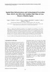 Research paper thumbnail of Spatial Data Infrastructures and Archaeological Excavation Data: SILEX, the SDI of the Neolithic Flint Mine of Casa Montero (Madrid, Spain)