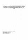 Research paper thumbnail of Le sequenze archeologiche pleistoceniche di Riparo Tagliente (VR, Italia). Una sinossi multidisciplinare degli scavi 1967 – 2008. 