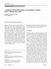 Research paper thumbnail of A multiscale DEM-LBM analysis on permeability evolutions inside a dilatant shear band