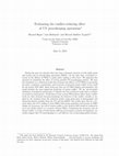 Research paper thumbnail of Evaluating the conflict-reducing effect of UN peacekeeping operations