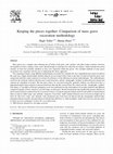 Research paper thumbnail of Keeping the pieces together: Comparison of mass grave excavation methodology