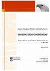 Research paper thumbnail of Grant, E. (2011). Ceduna Aboriginal Children and Family Centre: Indigenous Design Considerations. Report to Department of Transport, Energy and Infrastructure (South Australia), Department of Education and Children's Services, 106p.