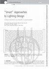 Research paper thumbnail of Smart Approaches" to Lighting Design (Intelligente Komposition von Lichtquellen in Computergraphiken