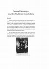 Research paper thumbnail of Samuel Benaroya en de Maftirim van Edirne