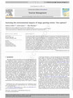 Research paper thumbnail of Assessing the environmental impacts of mega sporting events: Two options?