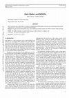 Research paper thumbnail of Dark matter and MOOCs