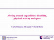 Research paper thumbnail of “Moving around” capabilities: Disability, physical activity and sport